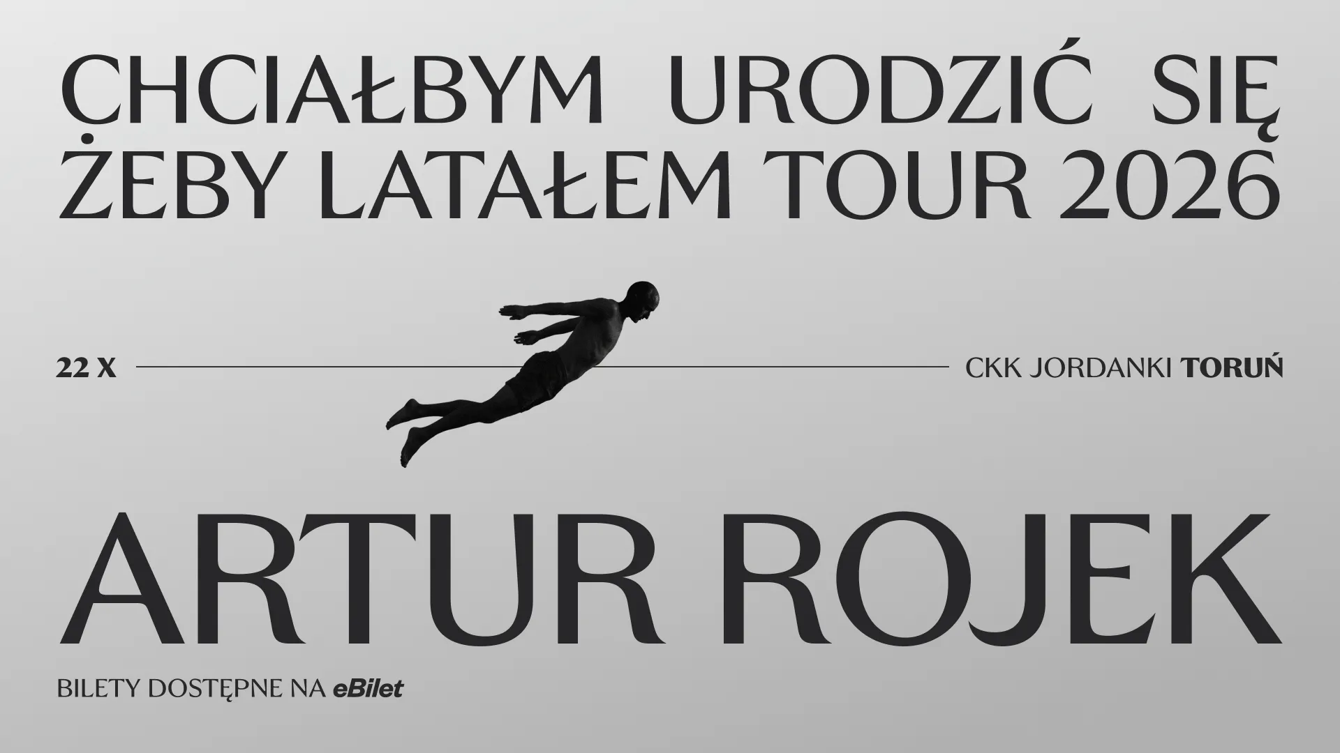 Artur Rojek Toruń 2026 – koncert, Jordanki i noclegi